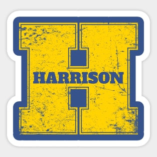 Harrison University Sticker